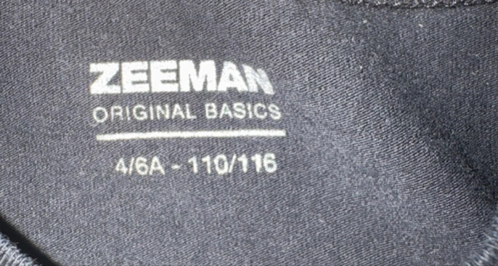 Zwart shirtje / lange mouwen / basic / zeeman – photo 2